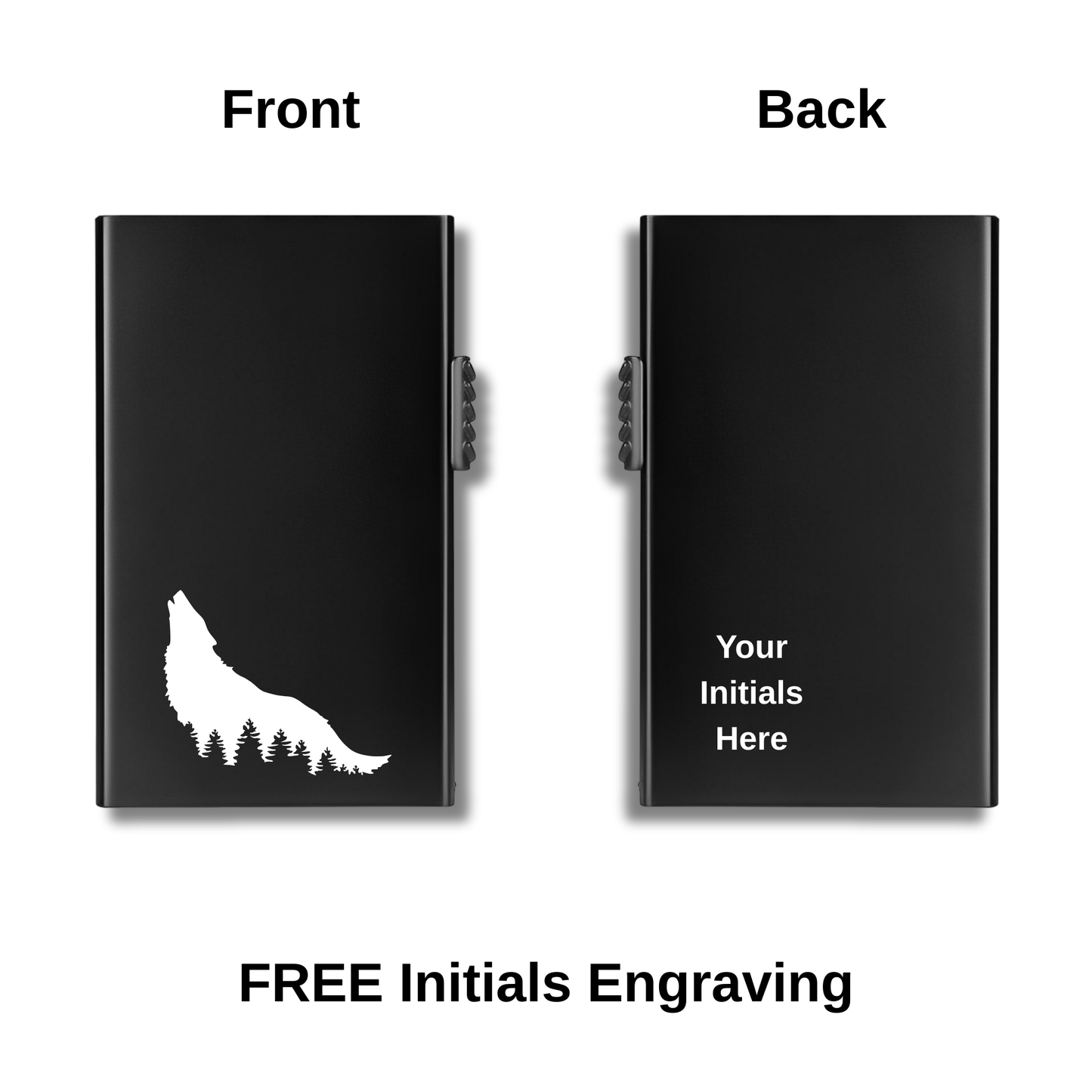 Slim Wallet - The Wolf
