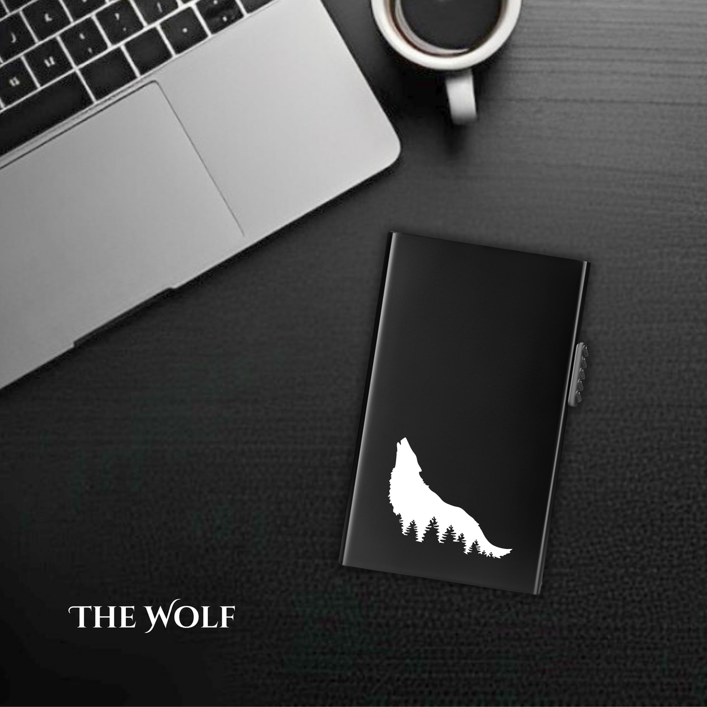 Slim Wallet - The Wolf